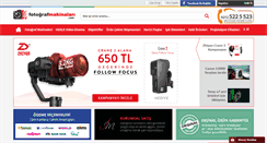 Desktop Screenshot of fotografmakinalari.com
